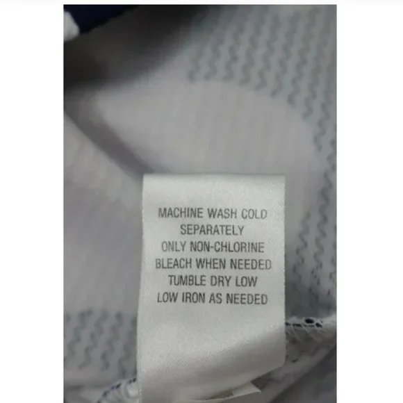 🗻- NWT Signature by Robbie Bee sz Large petite Blue & White Floral Textured… - Picture 6 of 7